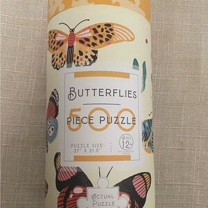 Butterflies 500 Piece BEAUTIFUL Puzzle NWT